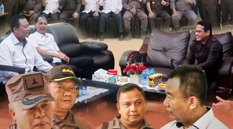 Kunjungan kerja Sesjambin Kejaksaan Agung